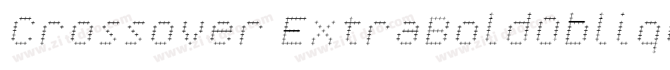 Crossover ExtraBoldOblique字体转换